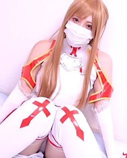 FC2-PPV-4823117 【モ無】SA○アスナでアヘ中出しハメ撮り！大迫力のデカ尻ドMレイヤーに濃厚精子