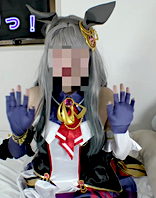 FC2 PPV 4830065 コスパコ撮影会～うまむ クロノちゃん勝負服でパコ～Model:Nekoちゃん