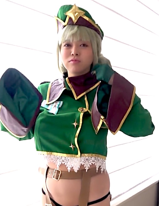 GETCHU BUENA-313 【魔●少女にあ●がれて🔞レオパ●ト】Jカップ神乳レイヤーみるあもちゃん（19歳）