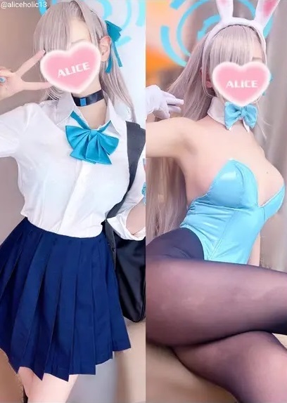 [Aliceholic13 ありすほりっく][fantia-3920109]💙【射精６回 美巨乳レイヤー 制服×バニー２本セット】ブラ着乳穴パイズリで誘惑♡ ブル◯カ ア◯ナコス売り子とオフパコ♡ オタクに優しいギャルは存在しました···！♡ エロ腰振り騎乗位に生乳擦り付け手袋コキ♡エロテクと淫語で先生の精子たっ〜ぷり搾精っ♡💙