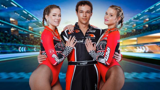 Step Siblings - River Lynn , Chloe Rose - Ready, Set, Fuck Chloe , Rivers Flag Girl Audition