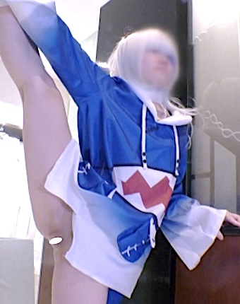 FC2-PPV-4879092 サメちゃんつゆだく本気立ちえっち エッチ大好き細身■リデカくりぺったんちゃんくじらちゃん！ホ■のグラ衣装で本気しゅきしゅきぎゅーえっち編