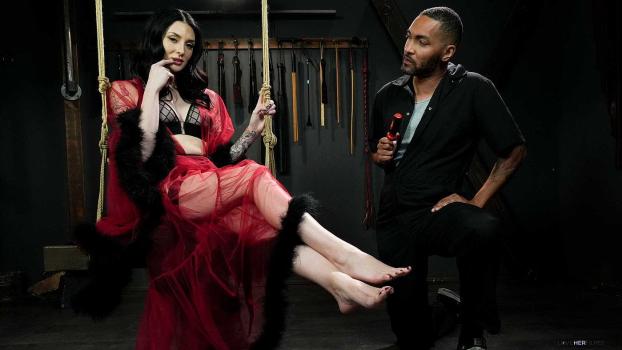 Love Her Feet - Charlotte Sins - In The Dark Room