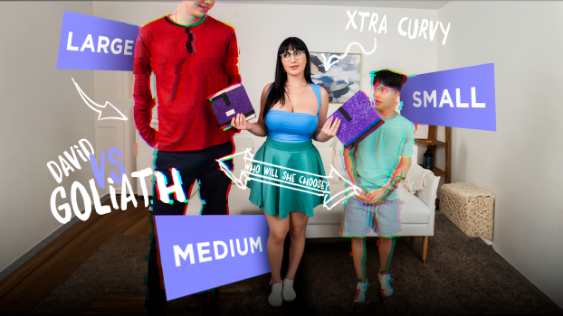 Freeuse Fantasy - Aleksa Mink - Polar Opposites: Tall Bully , Short Nerd vs the Extra Curvy Tutor