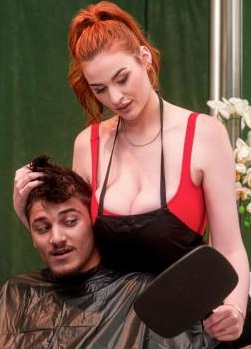 Brazzers Exxtra - Abigaiil Morris - Barber Shop Boning