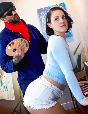 Family Strokes - Lucy Lotus - Human Canvas: Lucy Lotus Wants a Different Kind of Face Paint