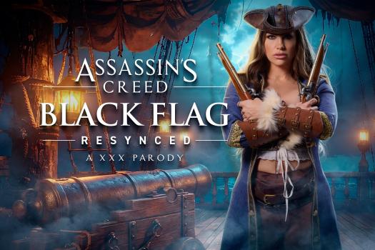 VR Cosplay X - Koda Monroe - Assassins Credd Black Flag Resynced A XXX Parody