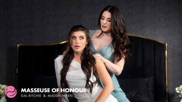 All Girl Massage - Gal Ritchie , Maddie Wren - Masseuse Of Honour