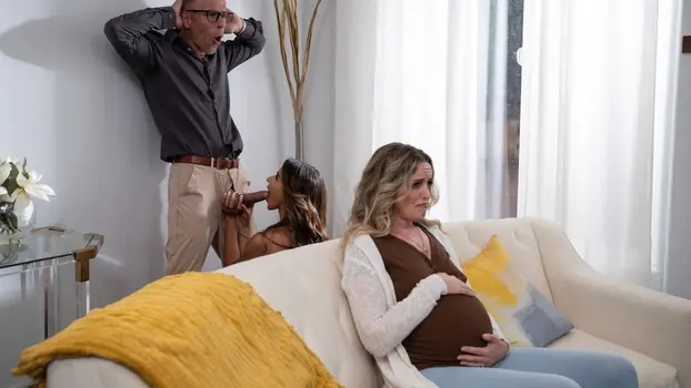 Brazzers Exxtra - Armani Black, Sarah Arabic , Jena LaRose - Preggers Party Fuckfest